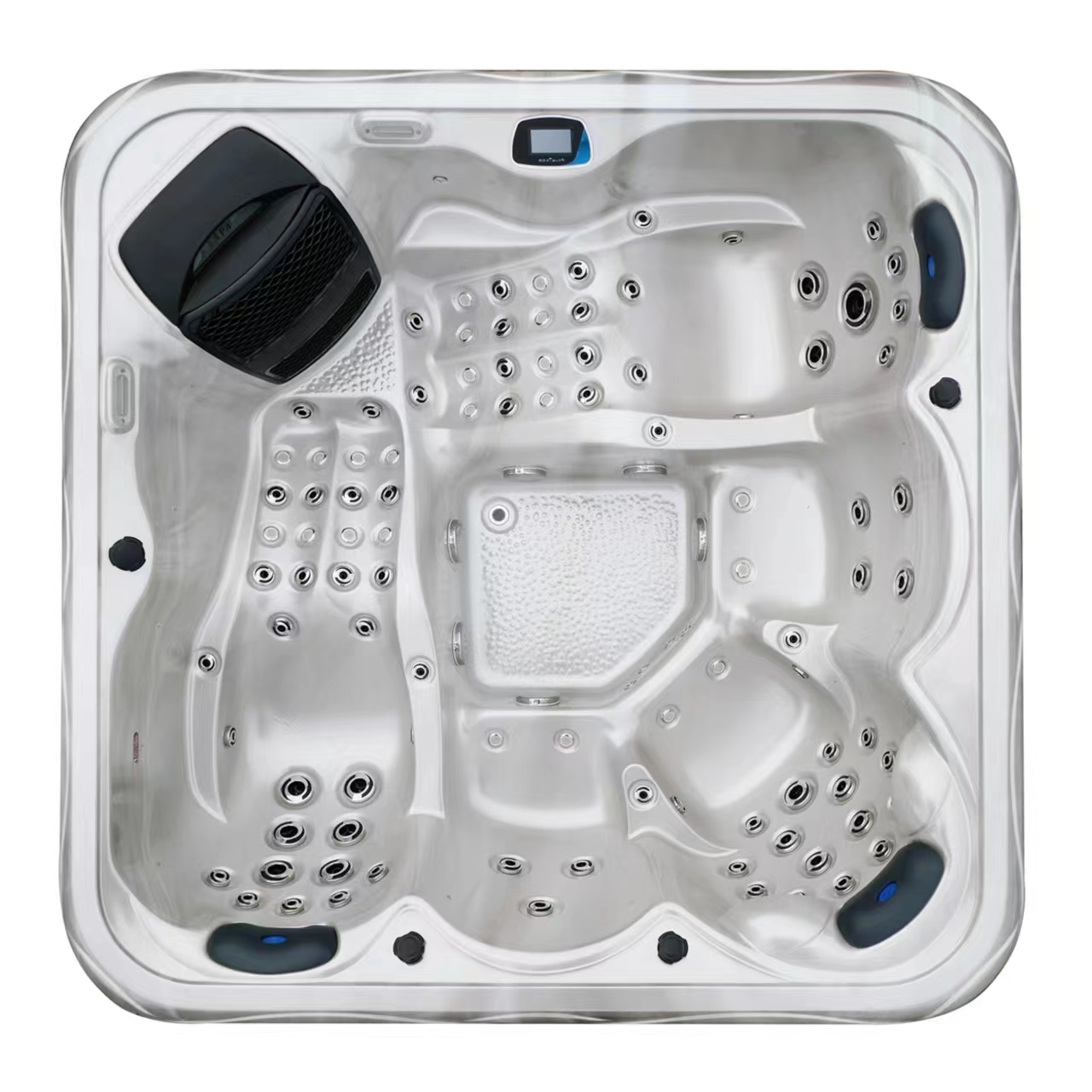 Aquaspring 5 Person Outdoor Spa Pools Acrylic Whirlpool Bathtubs Jets Massage Hot Tub