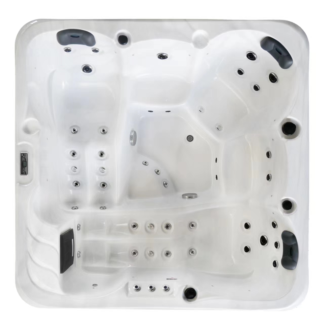 Aquaspring jacuzzi massage hot tub spa with ba;boa system