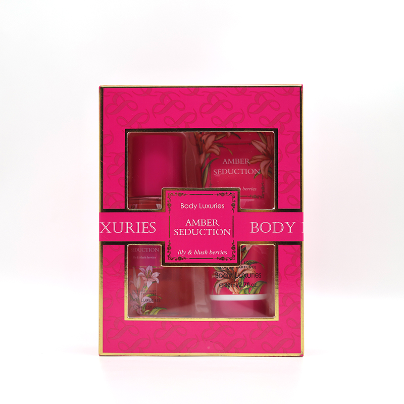 body mist+body cream fragrance gift set