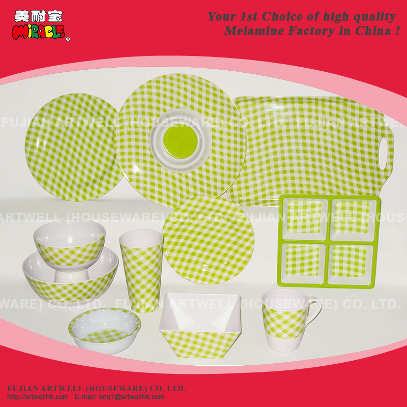 Melamine Dinner Set Tableware - Melamine Tray, Melamine Plate, Melamine Bowl