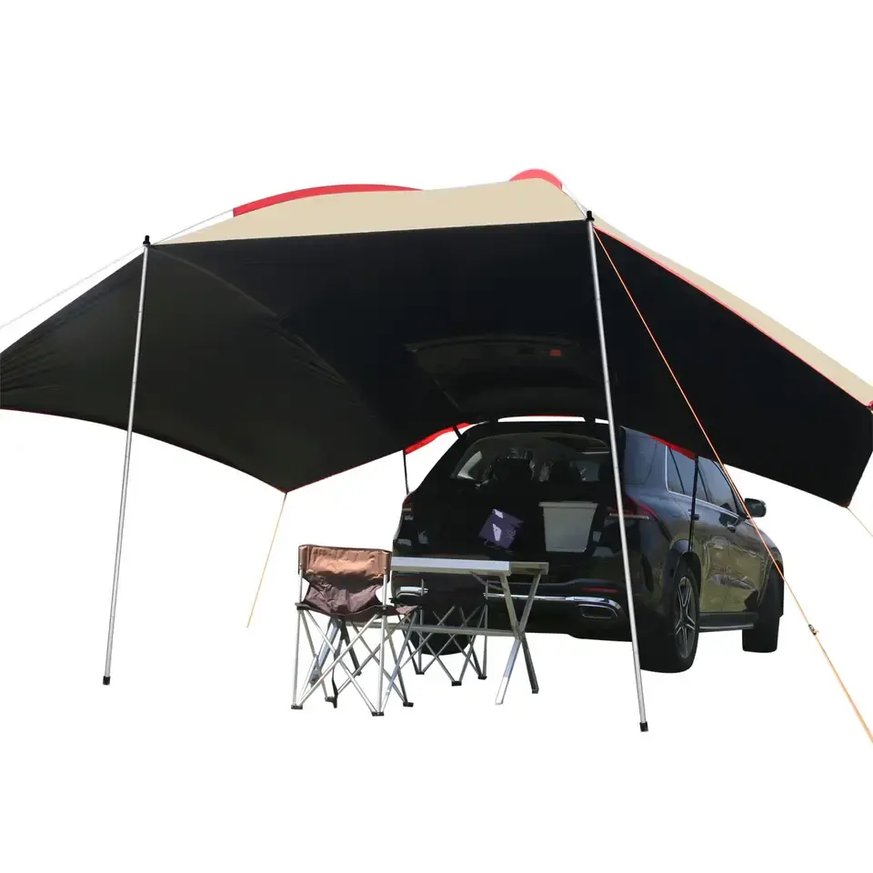 Rear Outdoor Portable Suv Roof Top Awning Tent Car Tailgate Rear inflatable camping tent