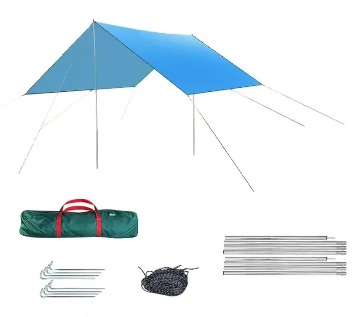 Auto Large Lengthen tent Quick Outdoor foldable rain 190T waterproof camping shelter