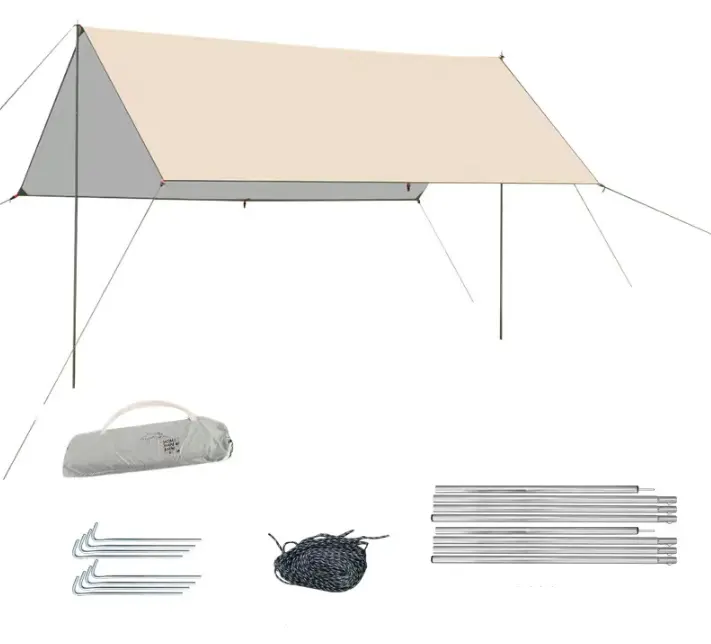 Auto Large Lengthen tent Quick Outdoor foldable rain 190T waterproof shelter camping