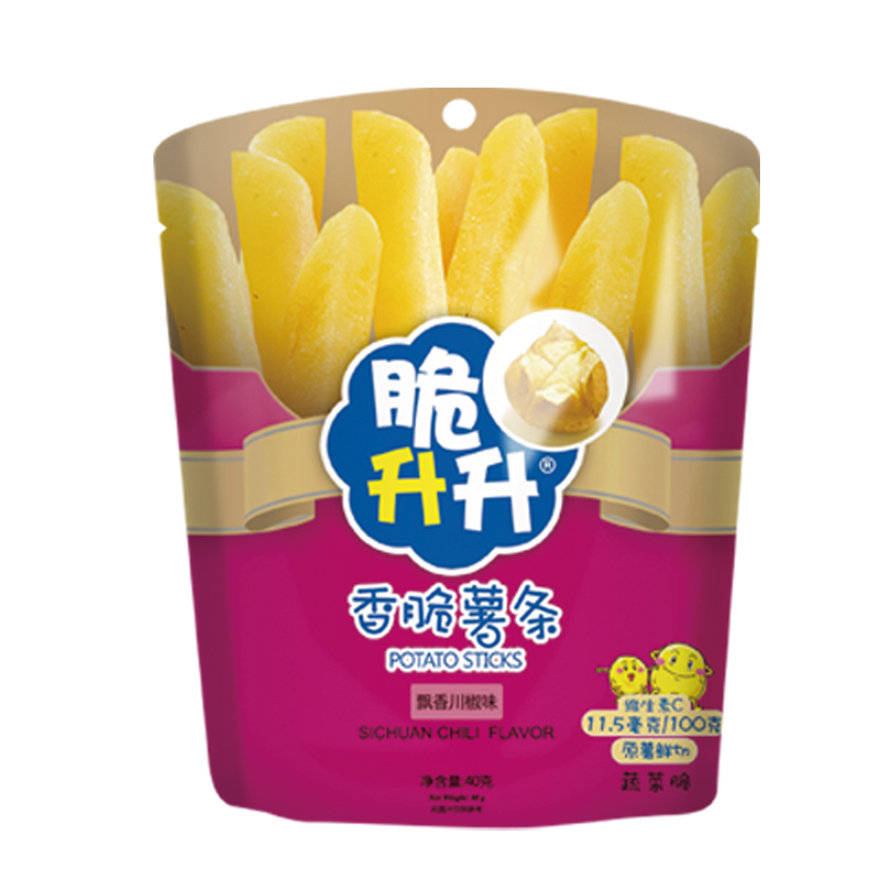 CuiShengSheng Potato Sticks Sichuan Pepper 40g