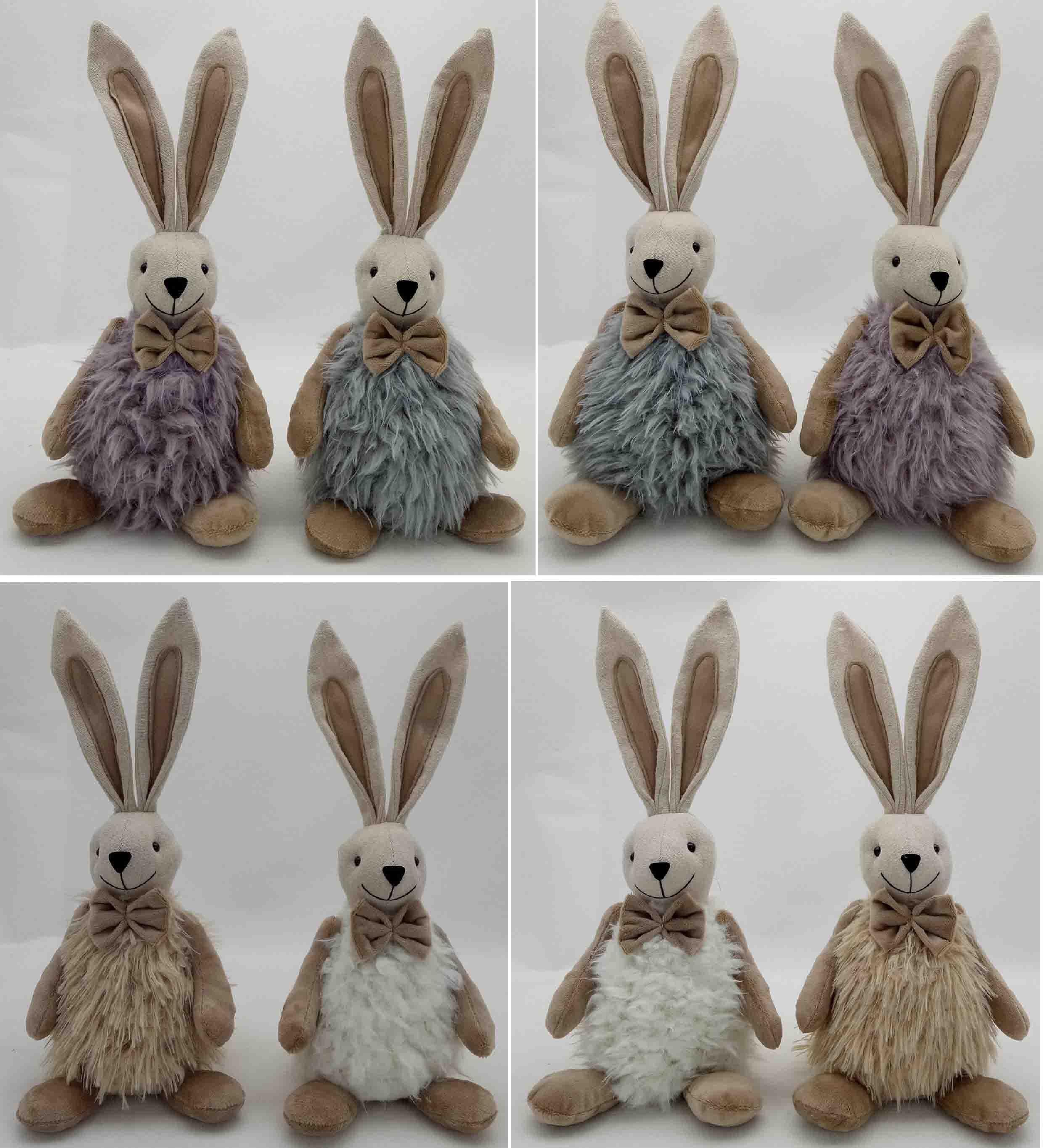 Seasonal decorations toy gift for Easter with various rabbits