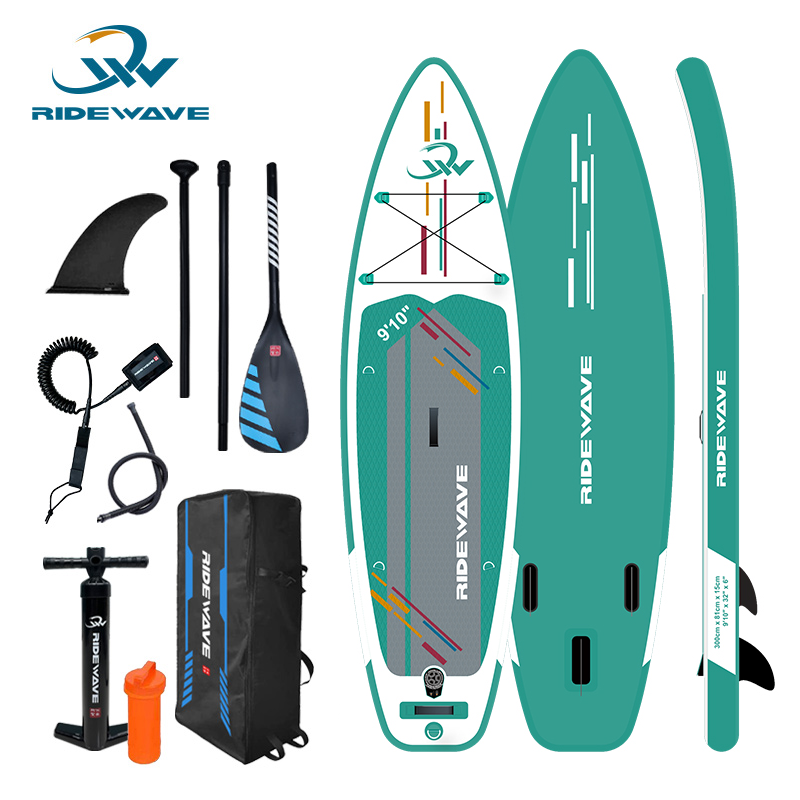 Inflatable paddle board