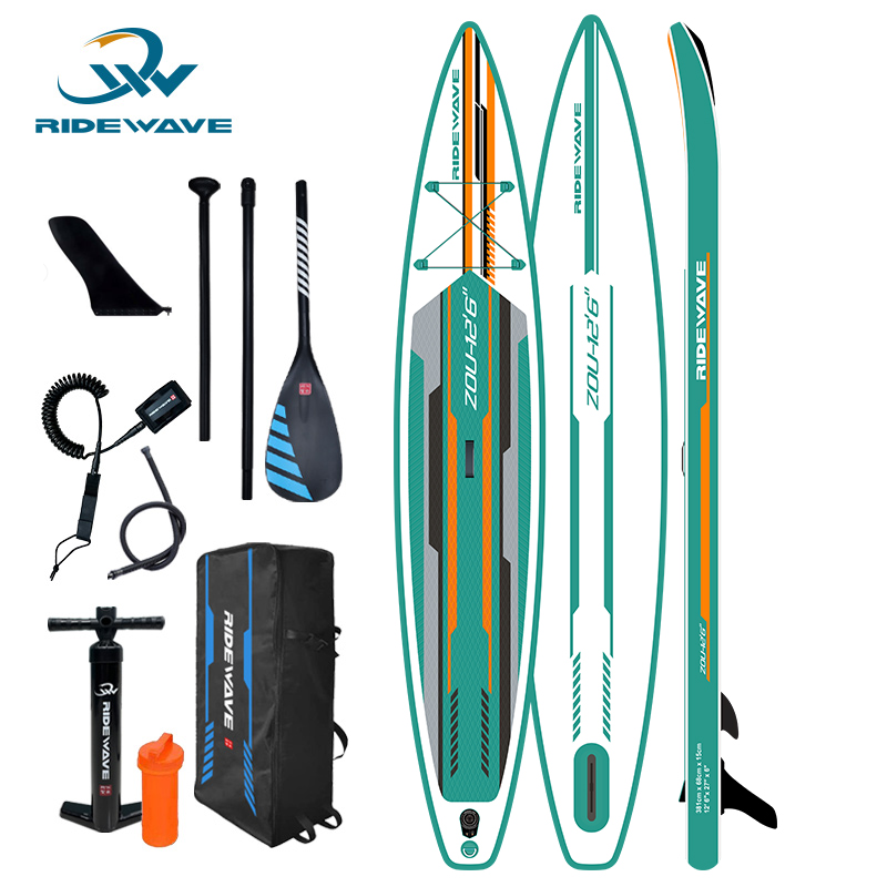 Inflatable paddle board