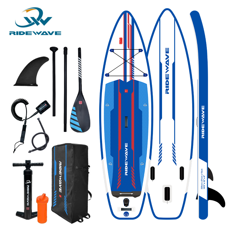 Inflatable paddle board