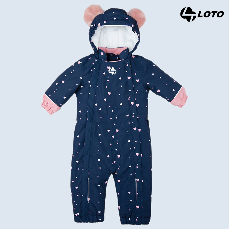 Baby Girl Ski Suit