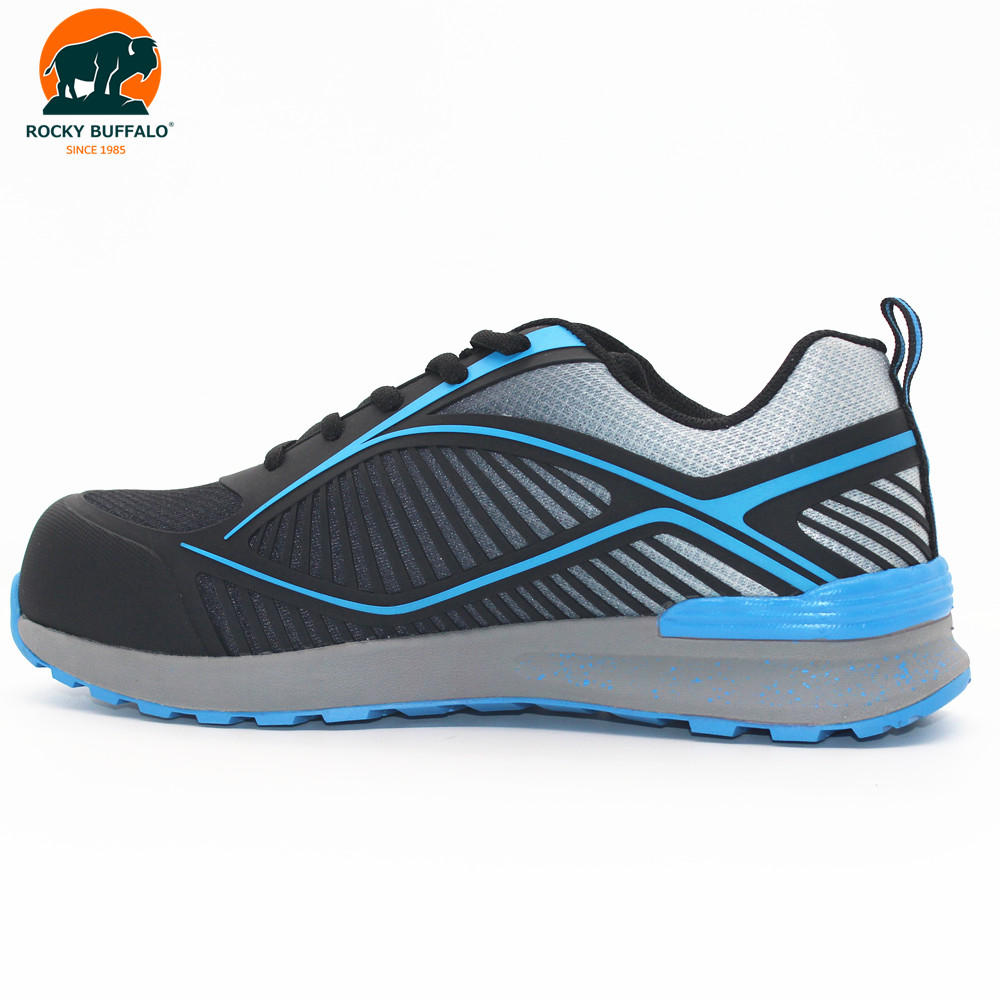 Rocky Buffalo Lightweight Breathable Anti-slip Low cut safety shoes with KPU and Sandwich mesh