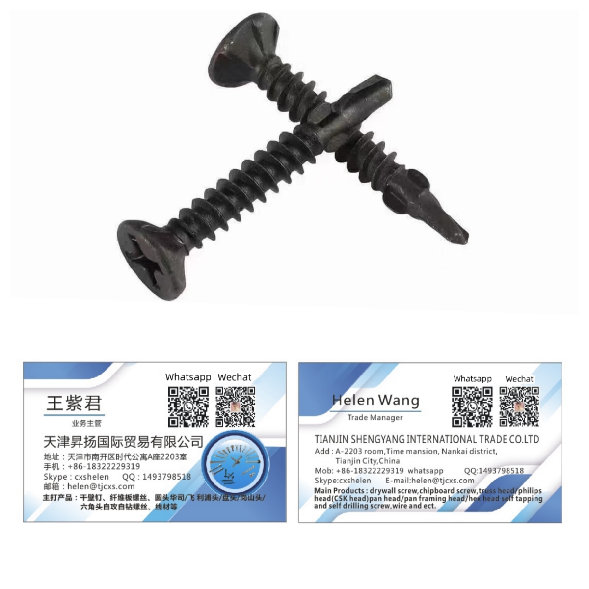 TIANJIN SHENGYANG INTERNATIONAL TRADE CO., LTD – arandela metálica 4