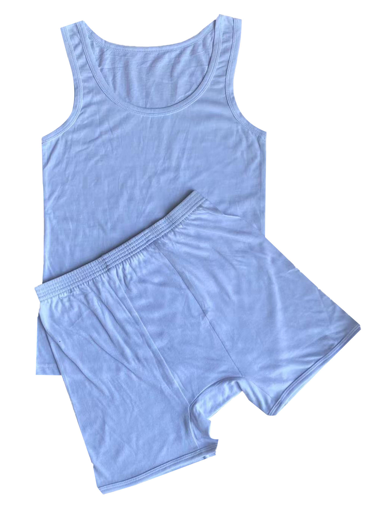 Men's summer knitted underwear set