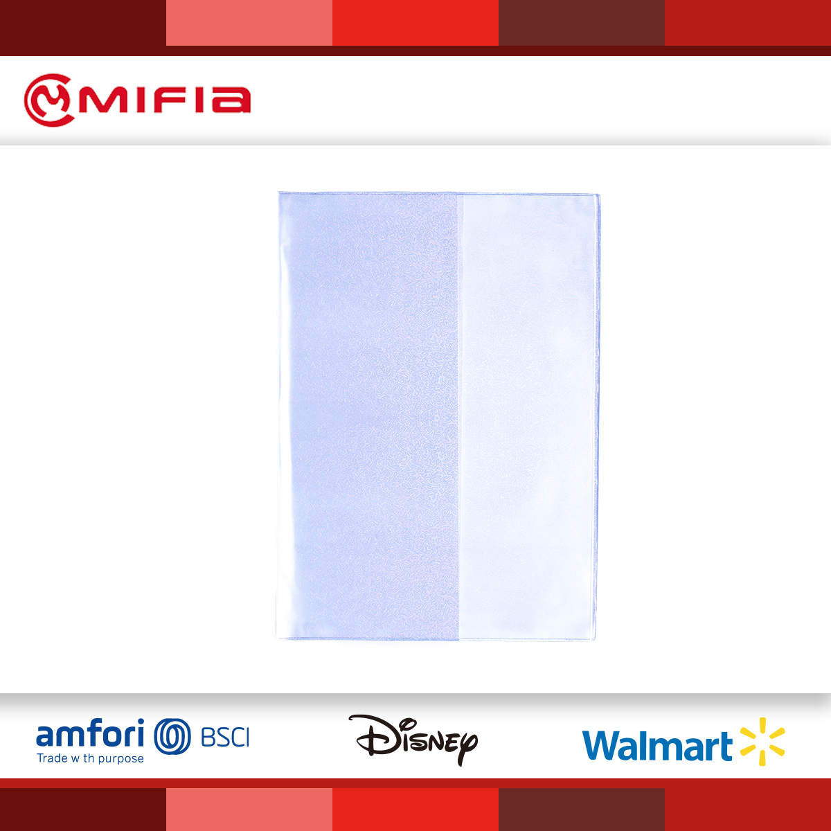 MIFIA PVC Orange Peel Book Cover Protector Supplies