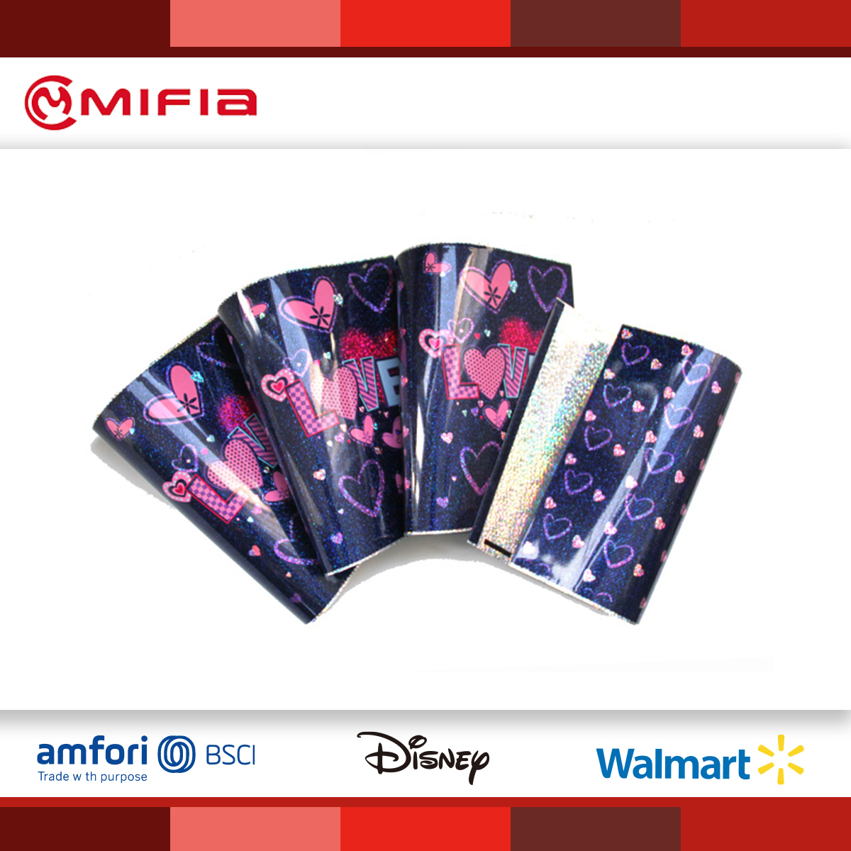 MIFIA PP Printed Laser Book Cover