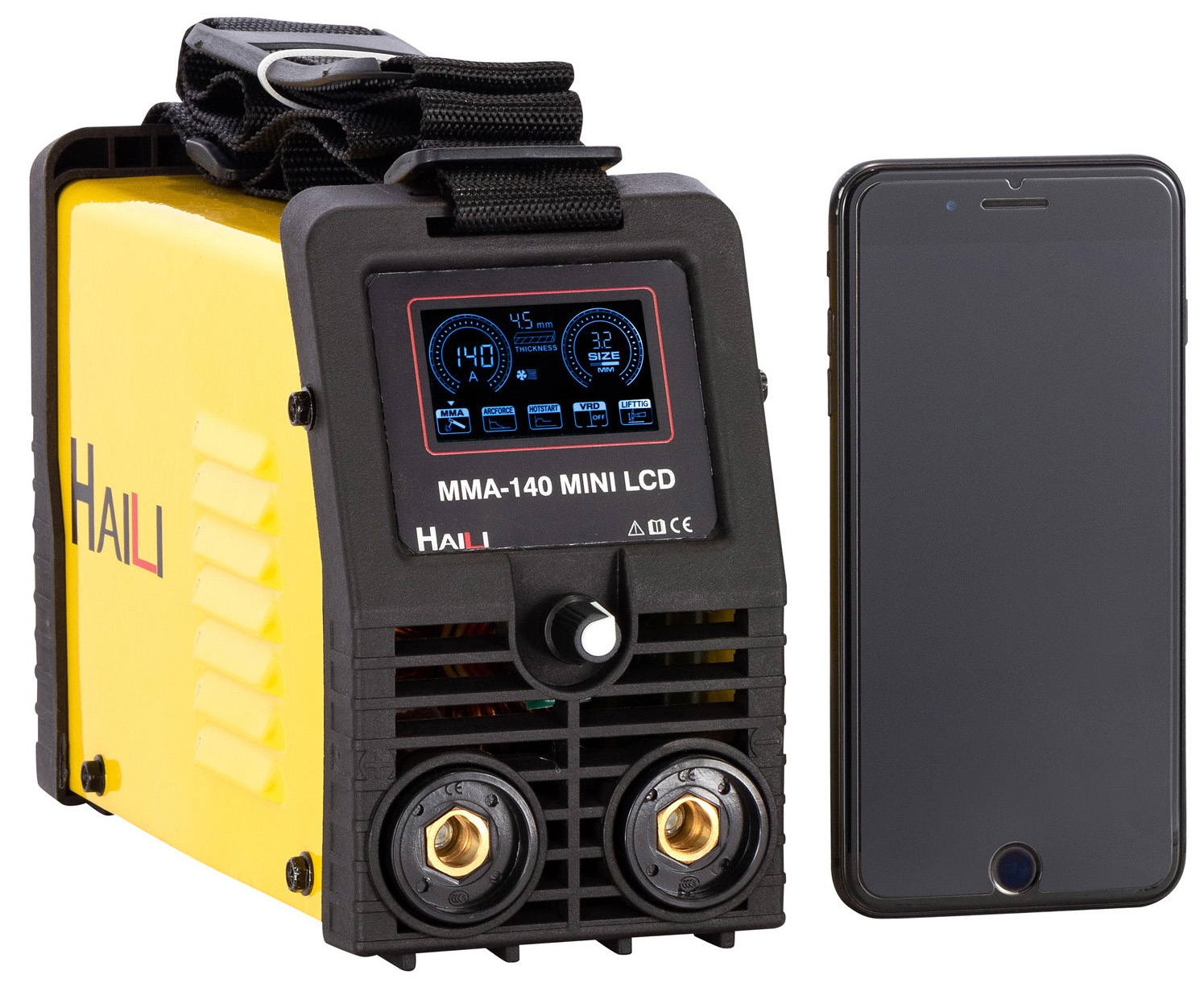 MMA-140 MINI LCD / Arc Welder Dual Volt 110/220V Inverter Arc Stick Electrodes MMA Welding Tools