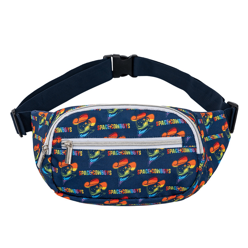 customized design full printing sports waist bag travel fanny pack