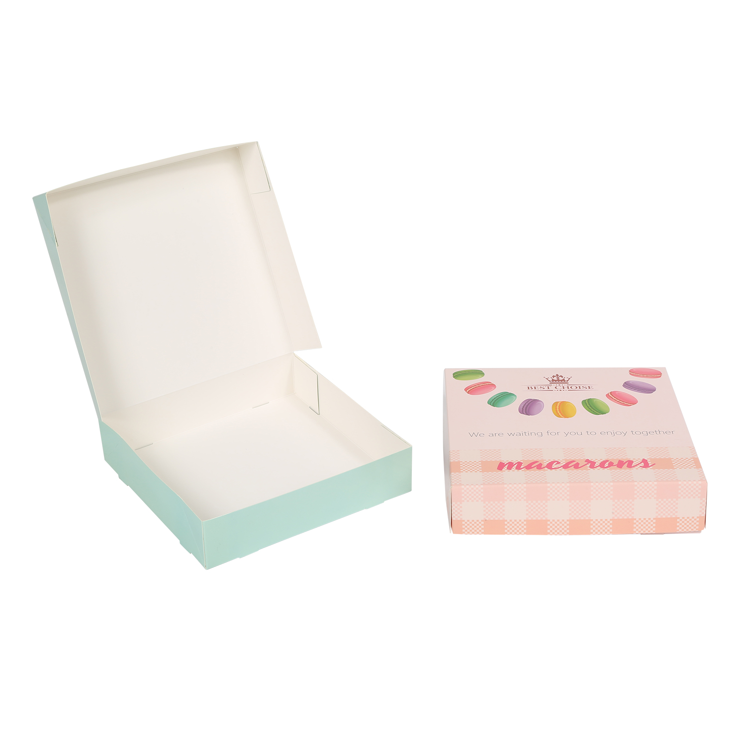 Custom Food Box Paper Packaging Wholesale Food Packing For Chocolate Cake Cookie