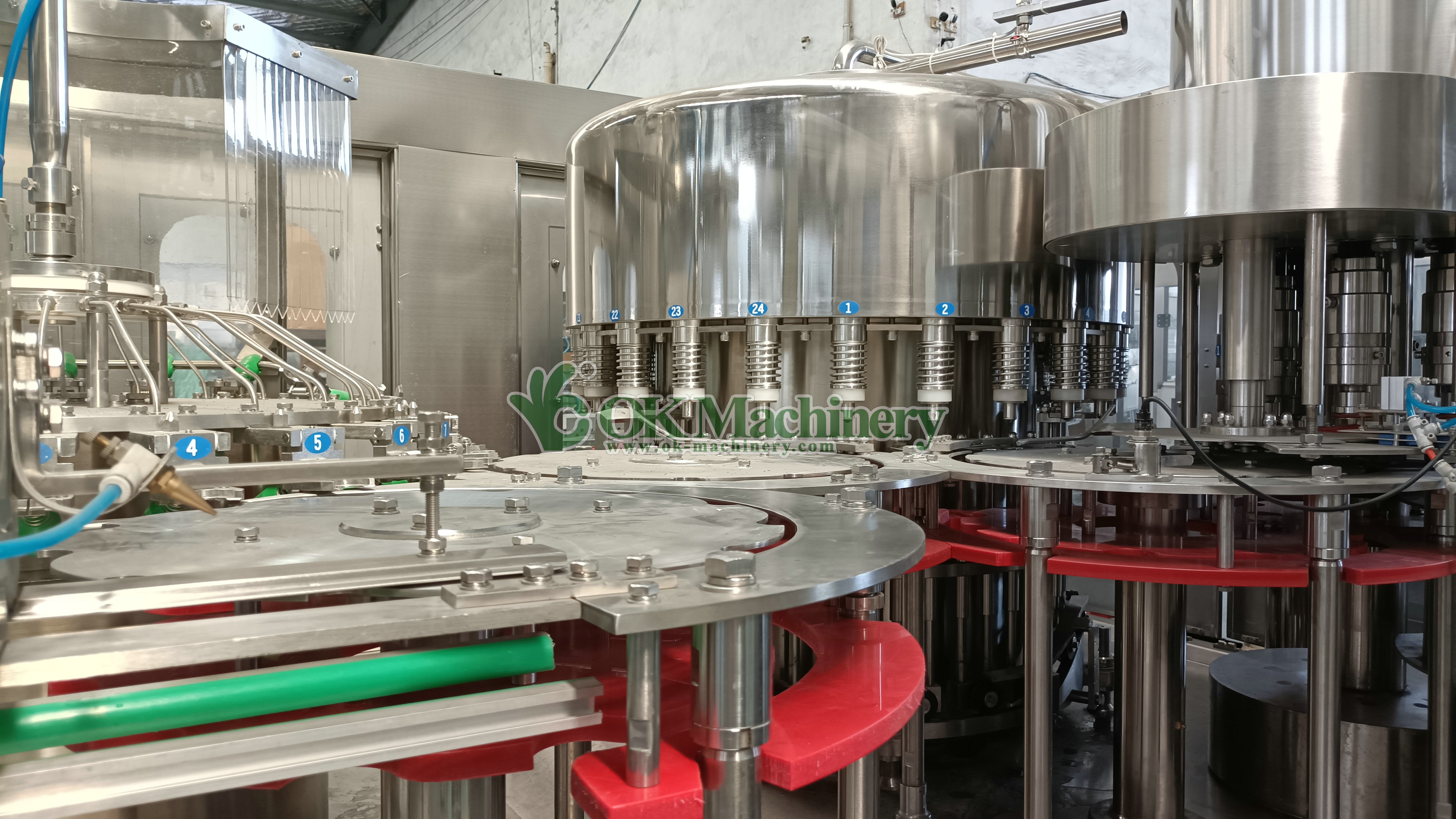 XGF 24-24-8Whole Line Fully automatic water filling machine for sale