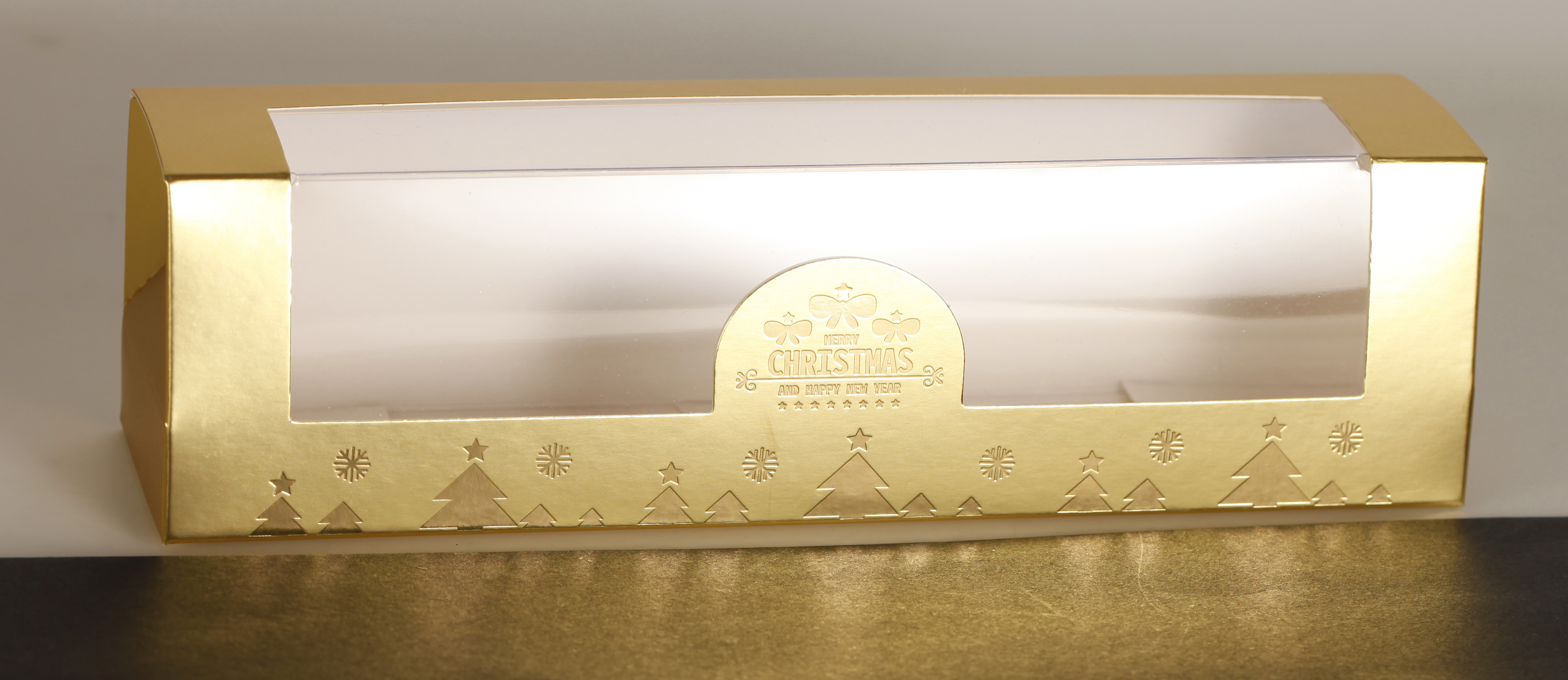 Rectangle Cake Box Custom Food Packaging Box Luxury Chocolate Box with clear window