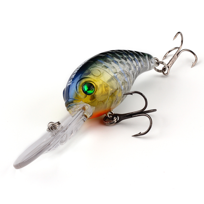 XINV New Design Top Water 60mm 10g Lifelike Wobblers OEM Crankbaits Fishing Lures Crank Bait