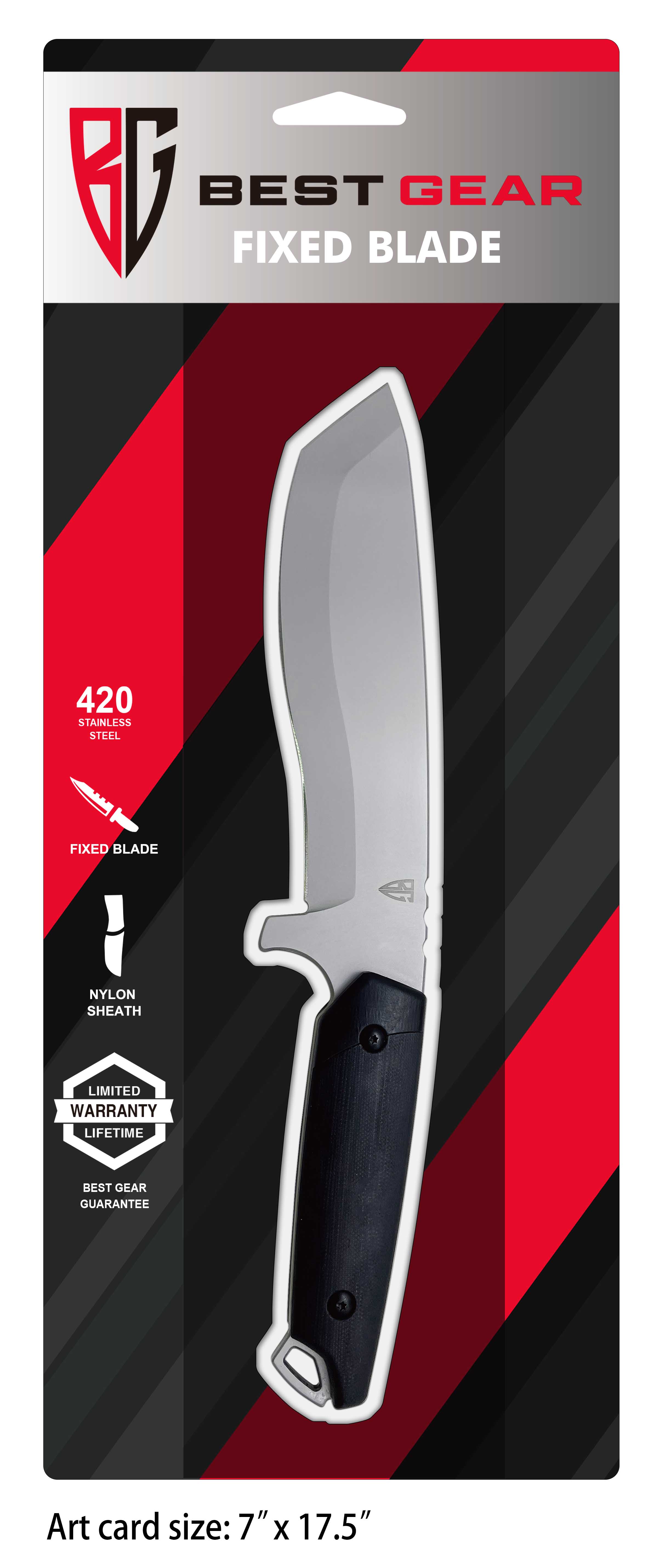 Fixed blade knife