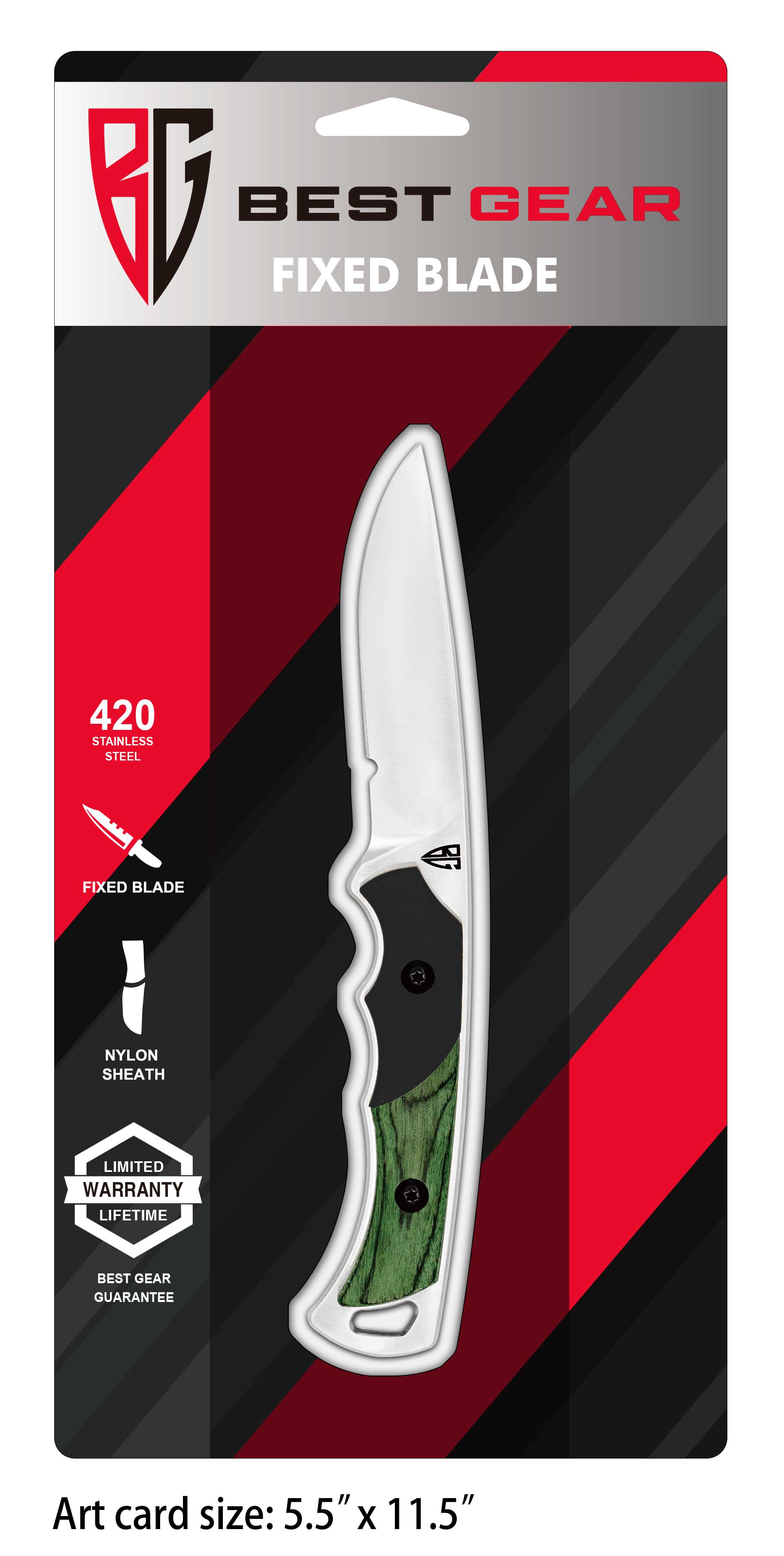 Fixed blade knife