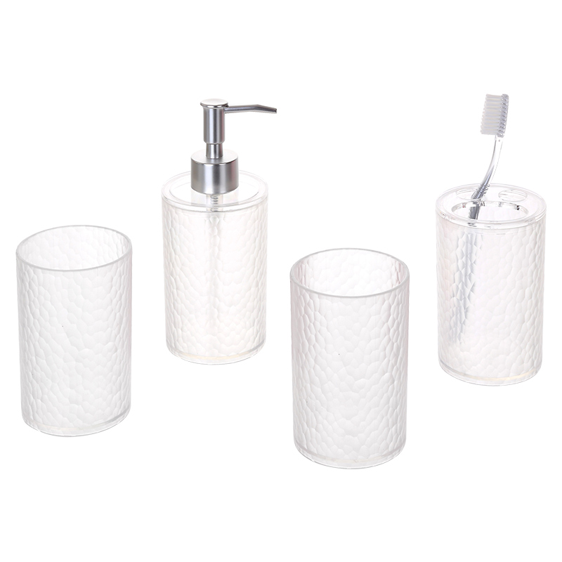 Bathroom cleaning storage set of 4pcs