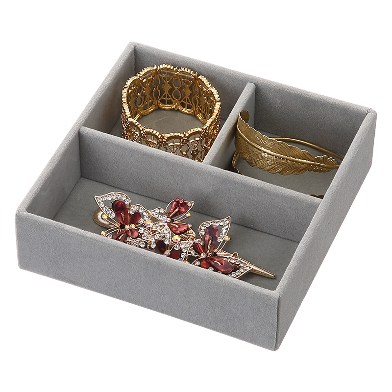 3-Compartment Jewelry Tray