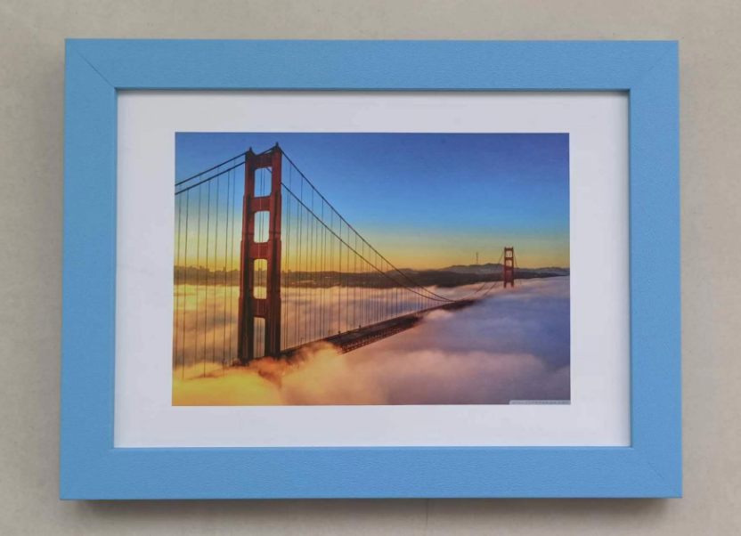 PVC frame with PVC veneer