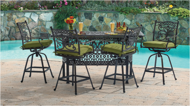 Cast Alum Bar 5pc Sets