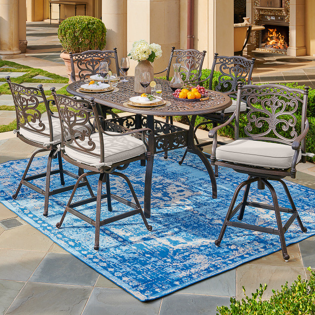 Cast Alum Counter High 7pcs Sets