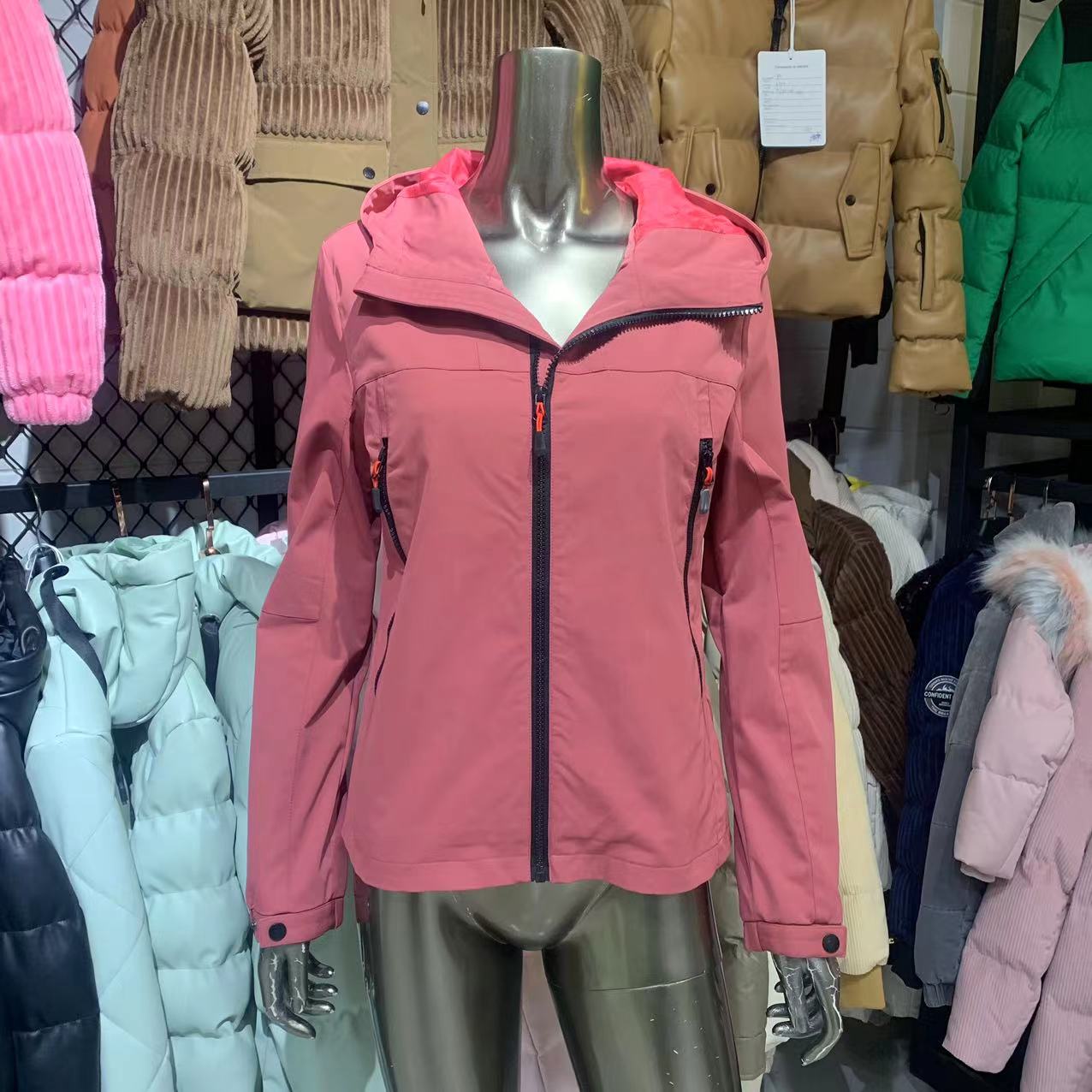 women's fashion poly jacket