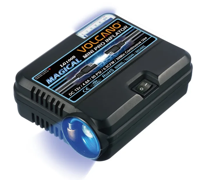 Mini tire inflation pump