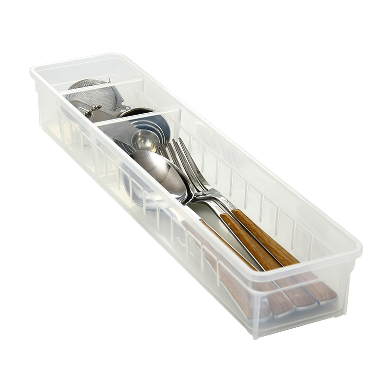 Drawer Organizer, w/ 2 Removable Dividers
