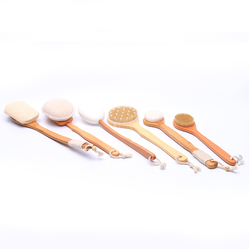 Wooden Bamboo Bath Brush