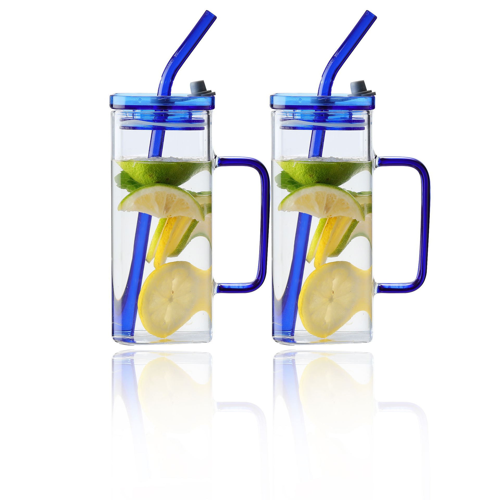 High borosilicate straw cup