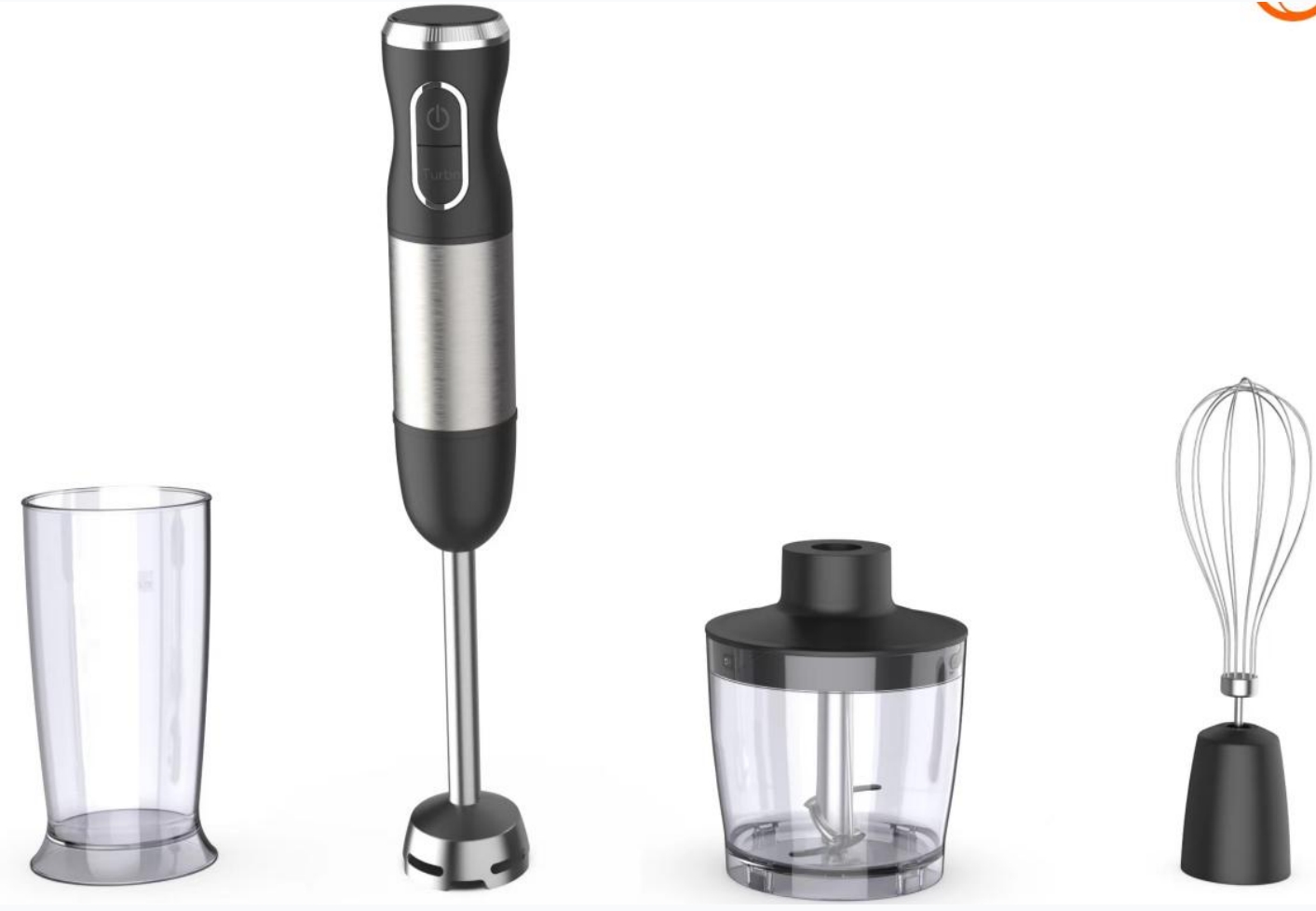 Smart DC motor three in one immersion blender Eggbeater