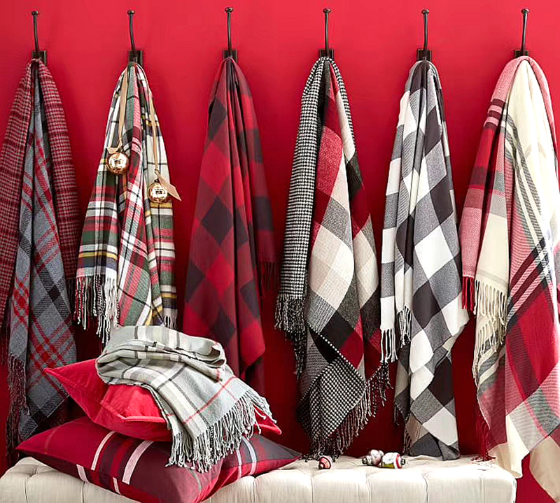 GRS Recycled Polyester Cozy soft light weight throw blanket with Tassels for Bed
