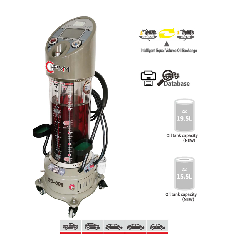 GD-608 Oil Changing Smart Easy To Operate Car Maintenance Tool Fluid Oil Exchanger