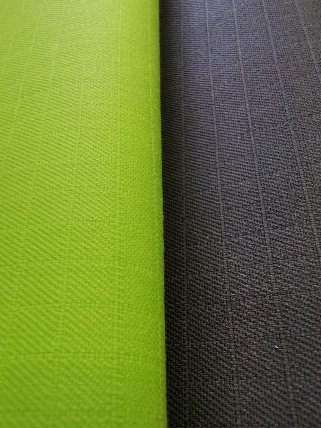Modacrylic cotton fabric permanently flame retardant oil and gas uniform protective clothing
