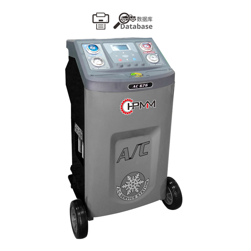 AC676 A/C Recover, Recycle And Recharge Machine AC Equipment, Recovery, Recycle, Recharge Machines