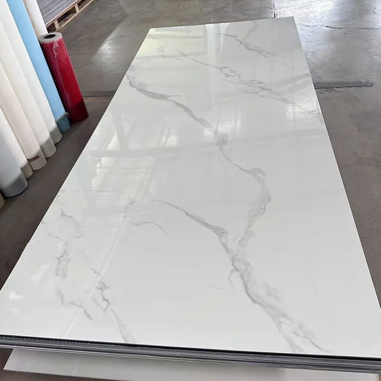 Waterproof wall pvc sheet pvc indoor wall panel uv marble plastic sheet pvc wall panel