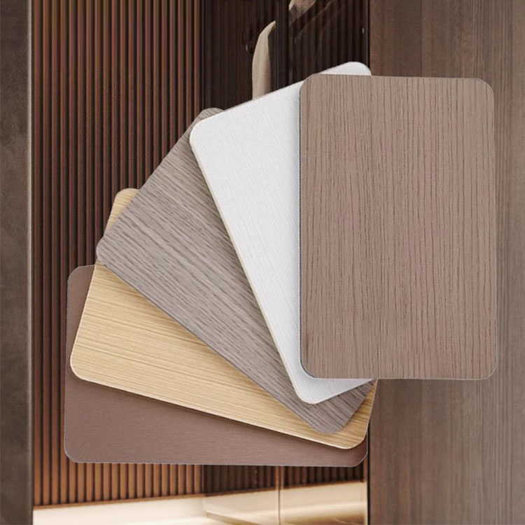 Waterproof wall panels bamboo veneer pvc wall panel pvc interior decorative wall panels