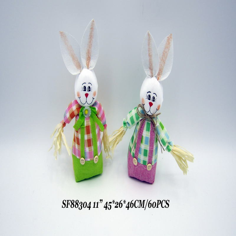 11 Inch Easter Decor Rabbit Standing