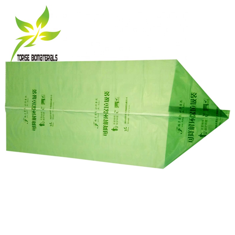 Compostable garbage bag, compostable trash bag, biodegradable garbage bag, home compost bag