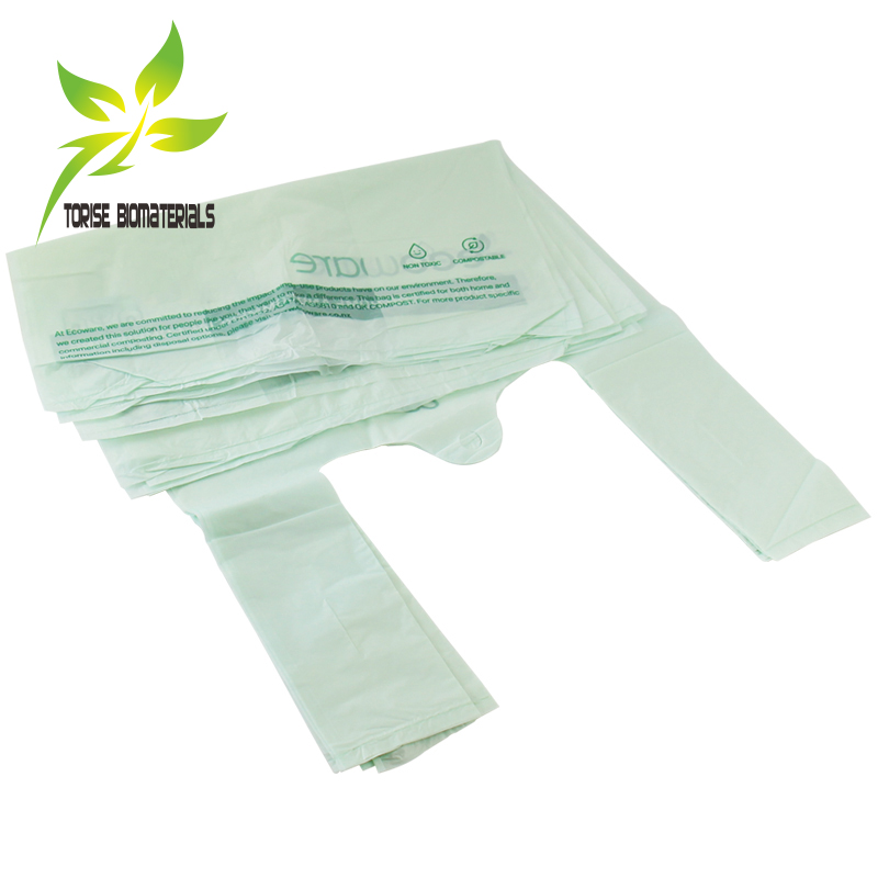 Biodegradable garbage bag, compostable trash bag, compostable food waste bags