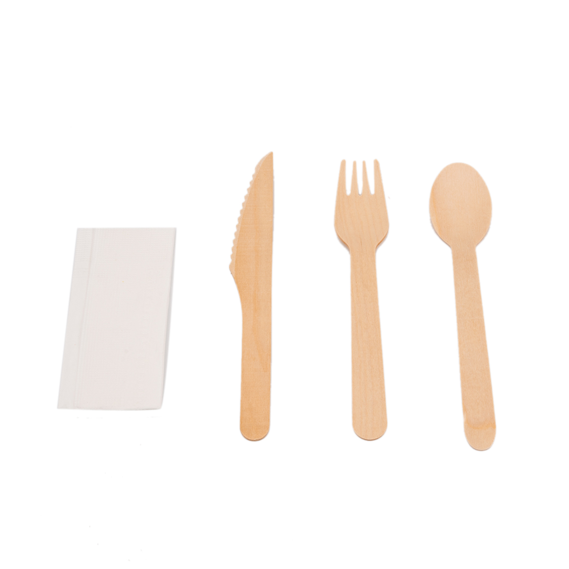 wooden cutlery set