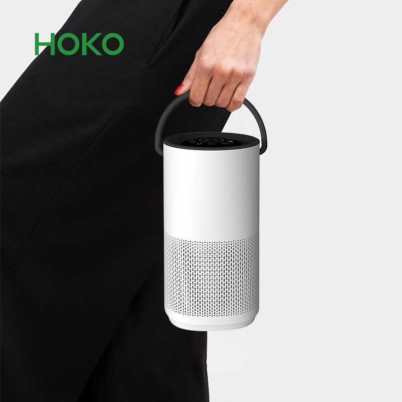 Smart portable HEPA filter small desktop air purifier