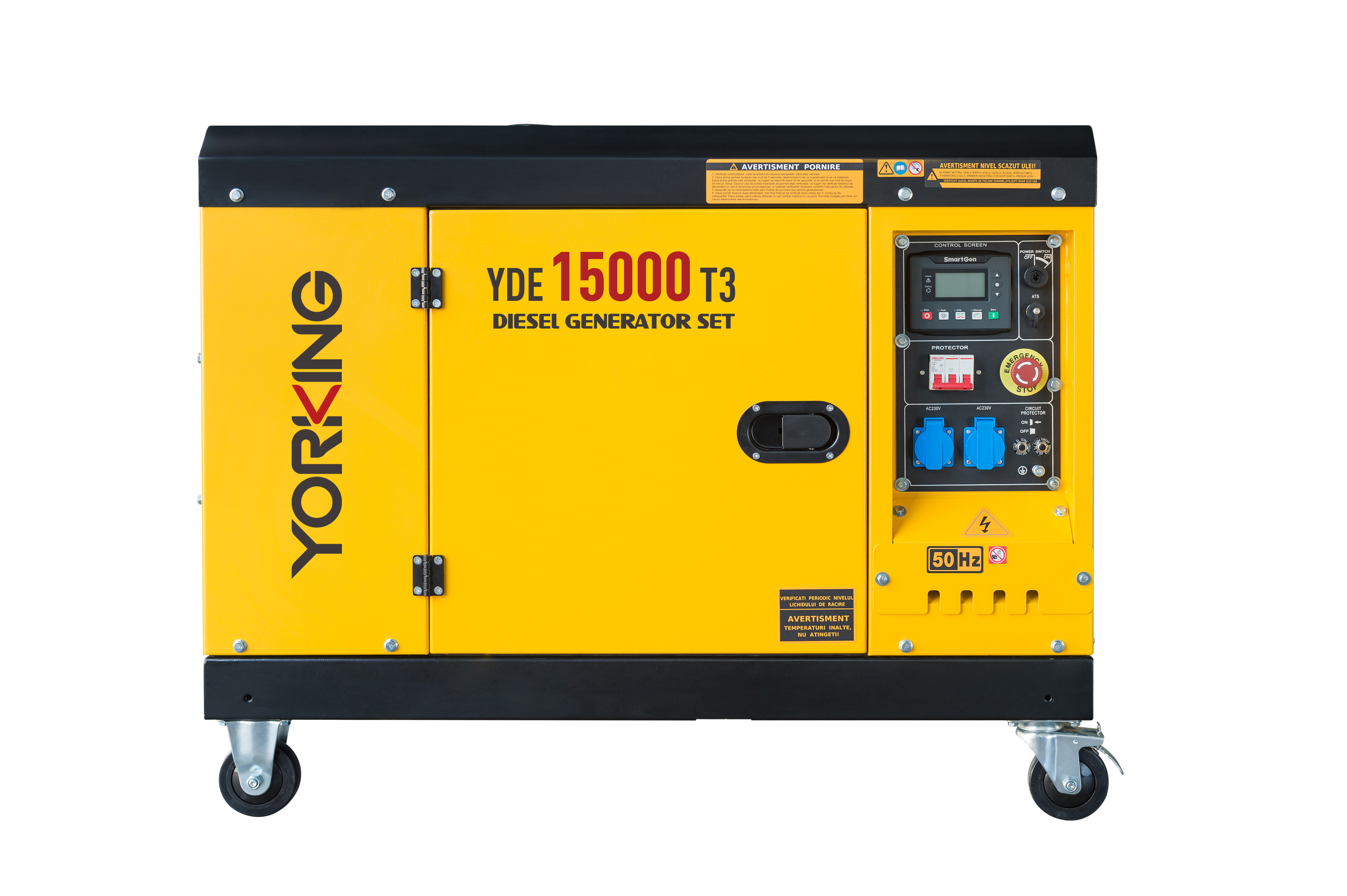 V-twin diesel generator set