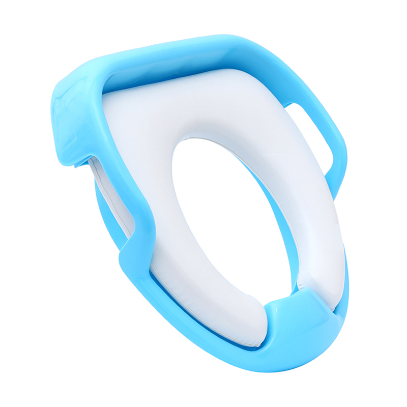 Blue Pink Portable Baby Potty Seat Bathroom Kids Toilet Seat For Potty Training